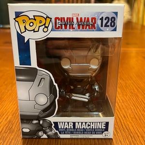 Captain America Civil War: War Machine Funko pop #128
